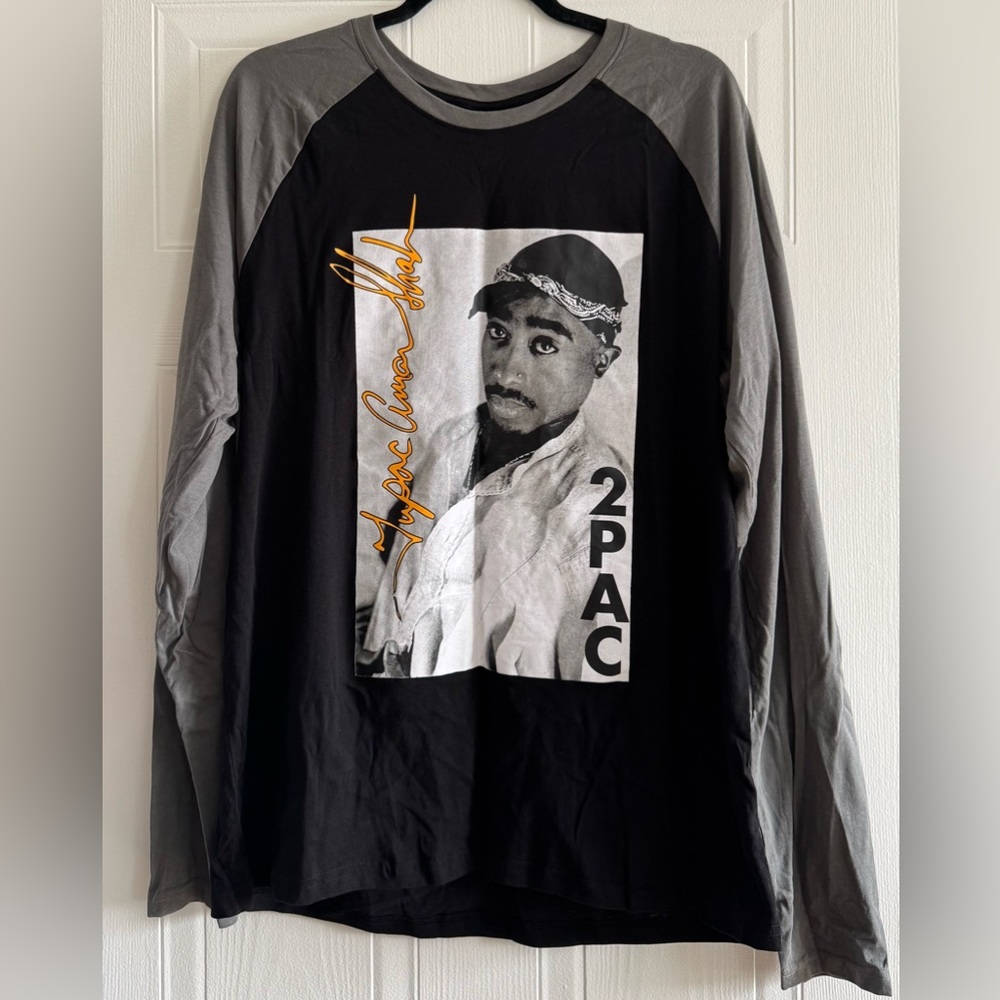 2Pac Graphic Long Sleeve T-shirt